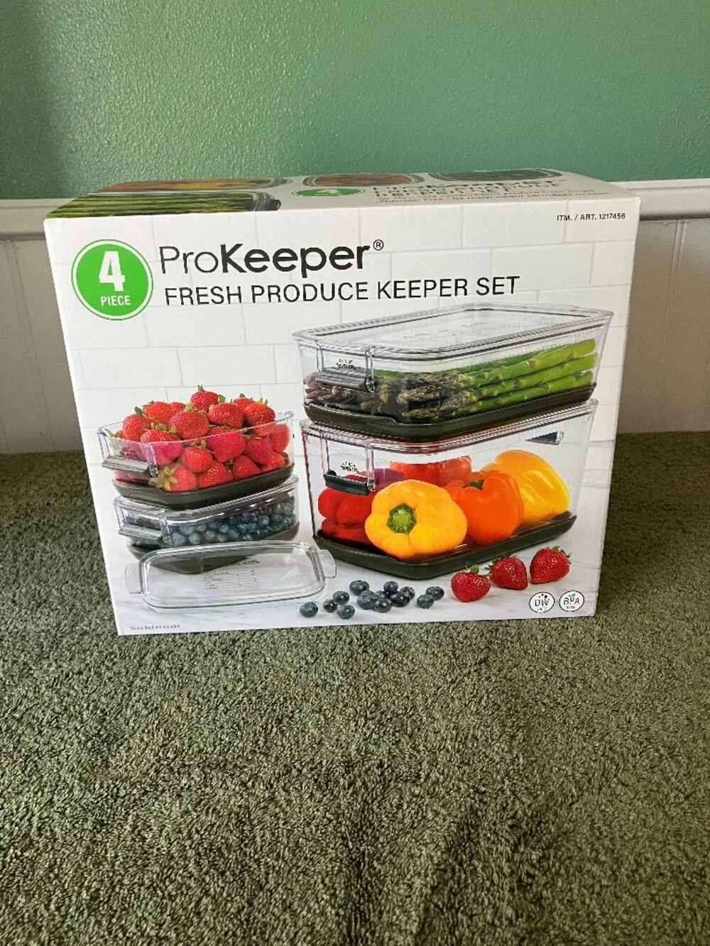 ProKeeper 4 Piece Fresh Produce Keeper Set